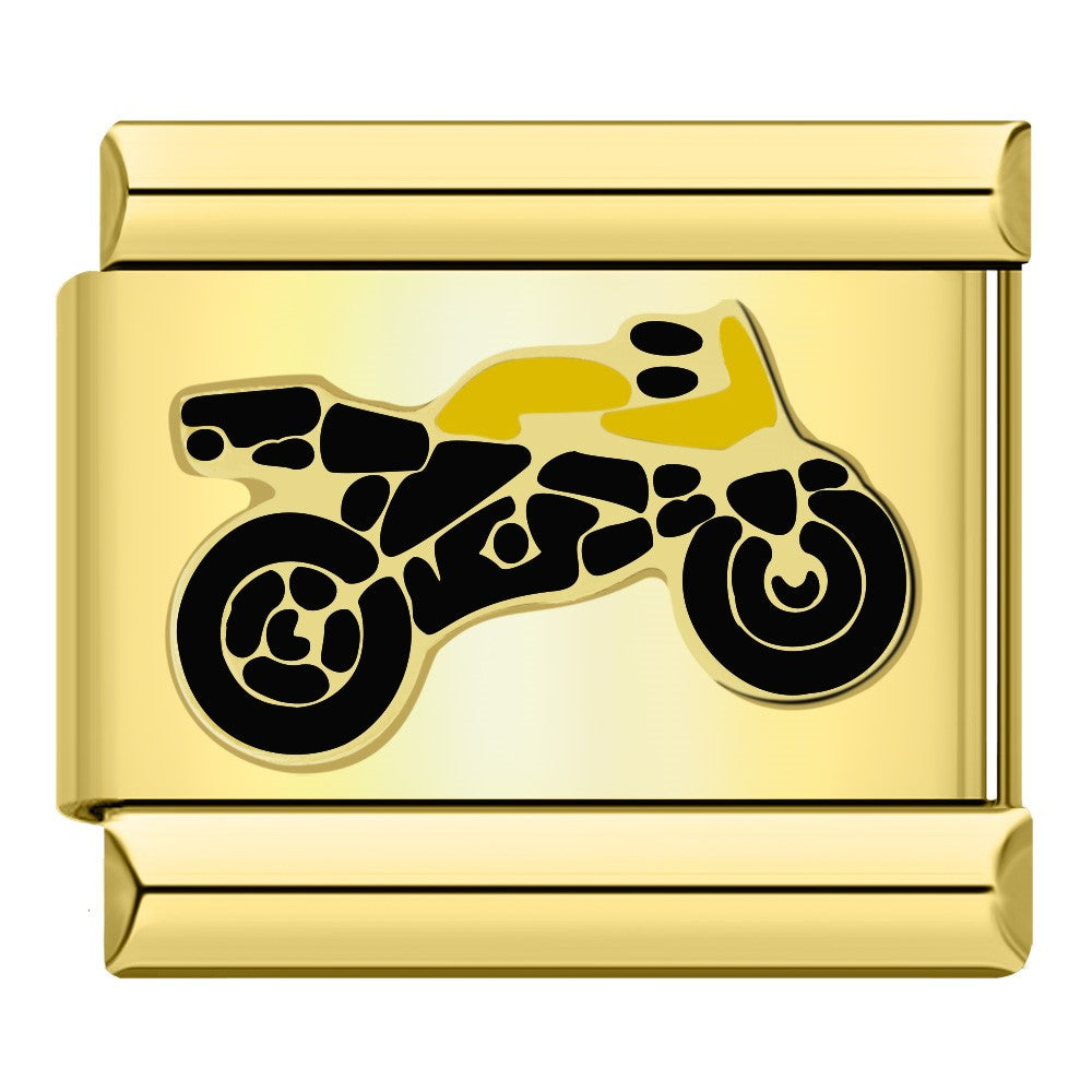 Motorcycle Link - Gold