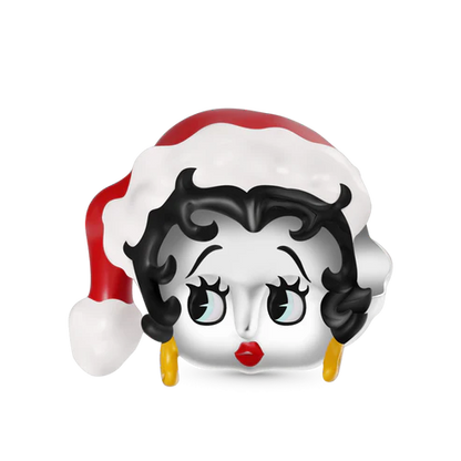 Santa Betty Boop Charm