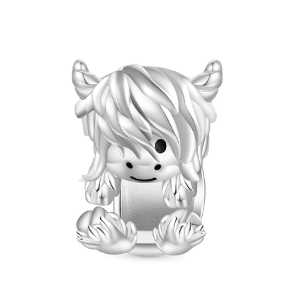 Cute Highland Cow Charm