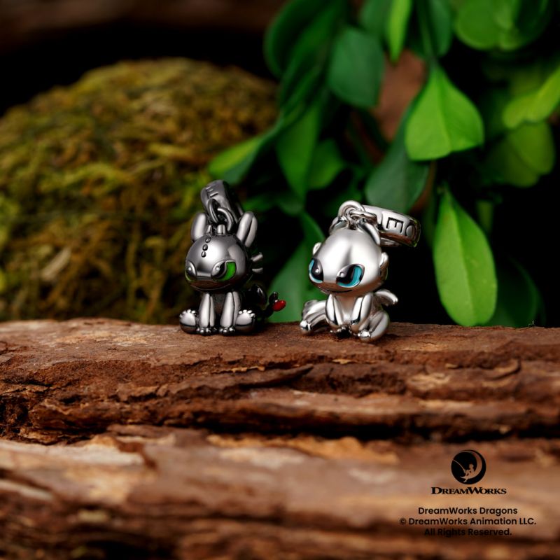 How To Train You Dragon Light Fury Dangle Charm