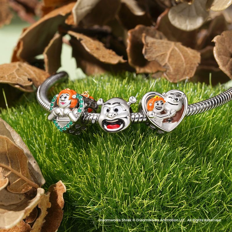 Shrek Princess Fiona Ogre or Human Double-Sided Charm