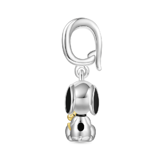 Peanuts Snoopy & Woodstock Hugging Dangle Charm
