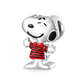 Peanuts Snoopy Striped Short-sleeve Charm
