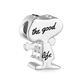 Peanuts Snoopy Striped Short-sleeve Charm