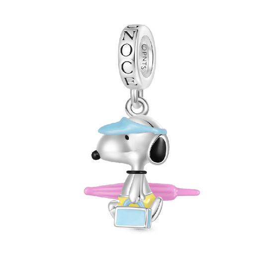 Peanuts Snoopy Summer Beach Bum Dangle Charm