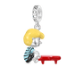 Peanuts Schroeder Playing Piano Dangle Charm