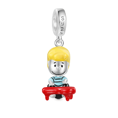 Peanuts Schroeder Playing Piano Dangle Charm