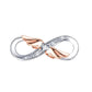 Angel Wings Infinity Charm