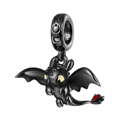 How To Train You Dragon Toothless Flapping Wings Dangle Charm