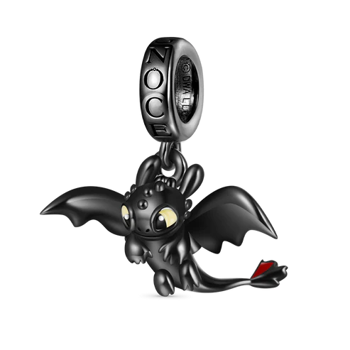 How To Train You Dragon Toothless Flapping Wings Dangle Charm