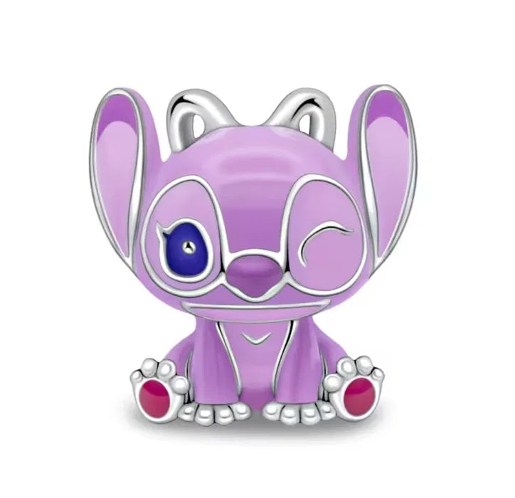 Lilo and Stitch Pink Angel Character Charm