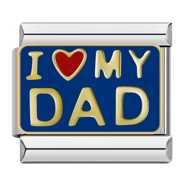 Love My Dad Link - Blue