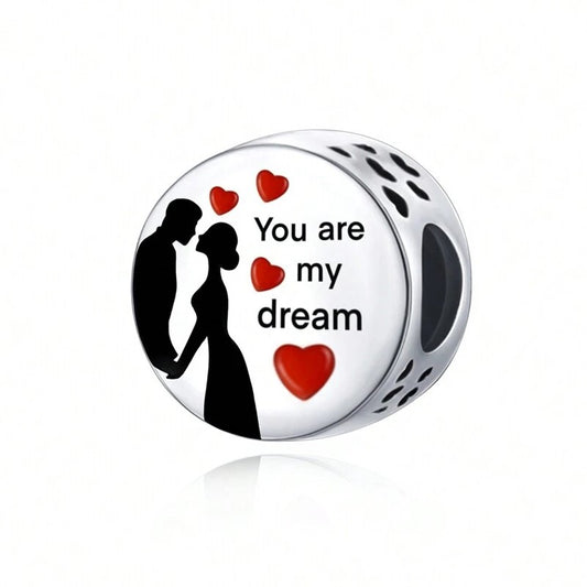 You Are My Dream Button Charm