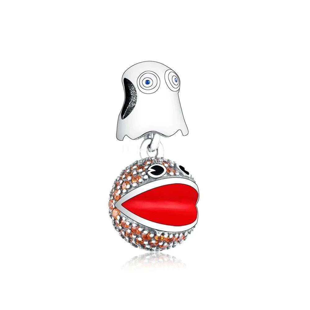 Pac-Man Dangle Charm