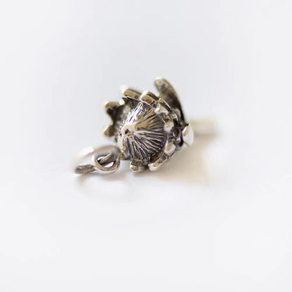 King Protea Dangle Charm