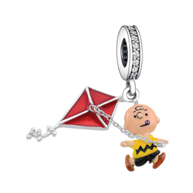 Peanuts Charlie Brown & Kite Dangle Charm