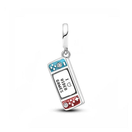 I Love Video Games Dangle Charm