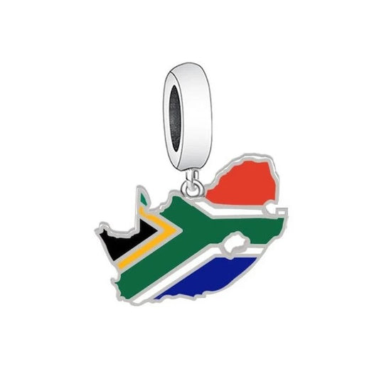 South Africa Map Dangle Charm