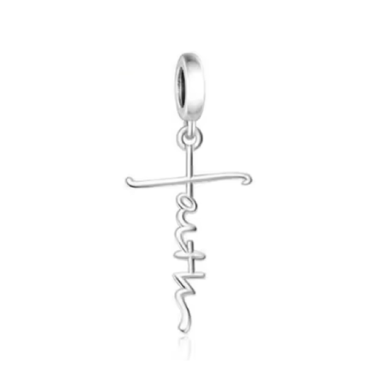 Faith Cross Dangle Charm