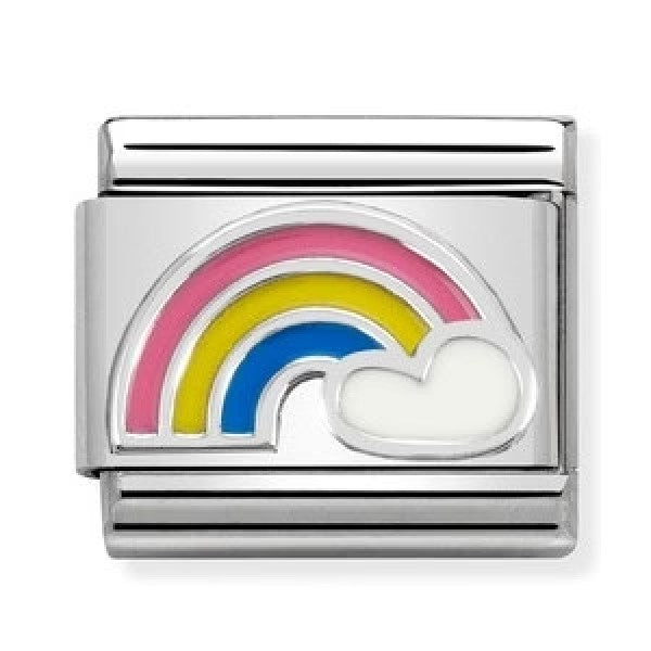 Rainbow With Cloud Link