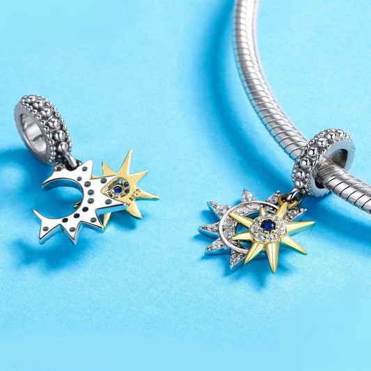 Sun Meet Moon Double Dangle Charm