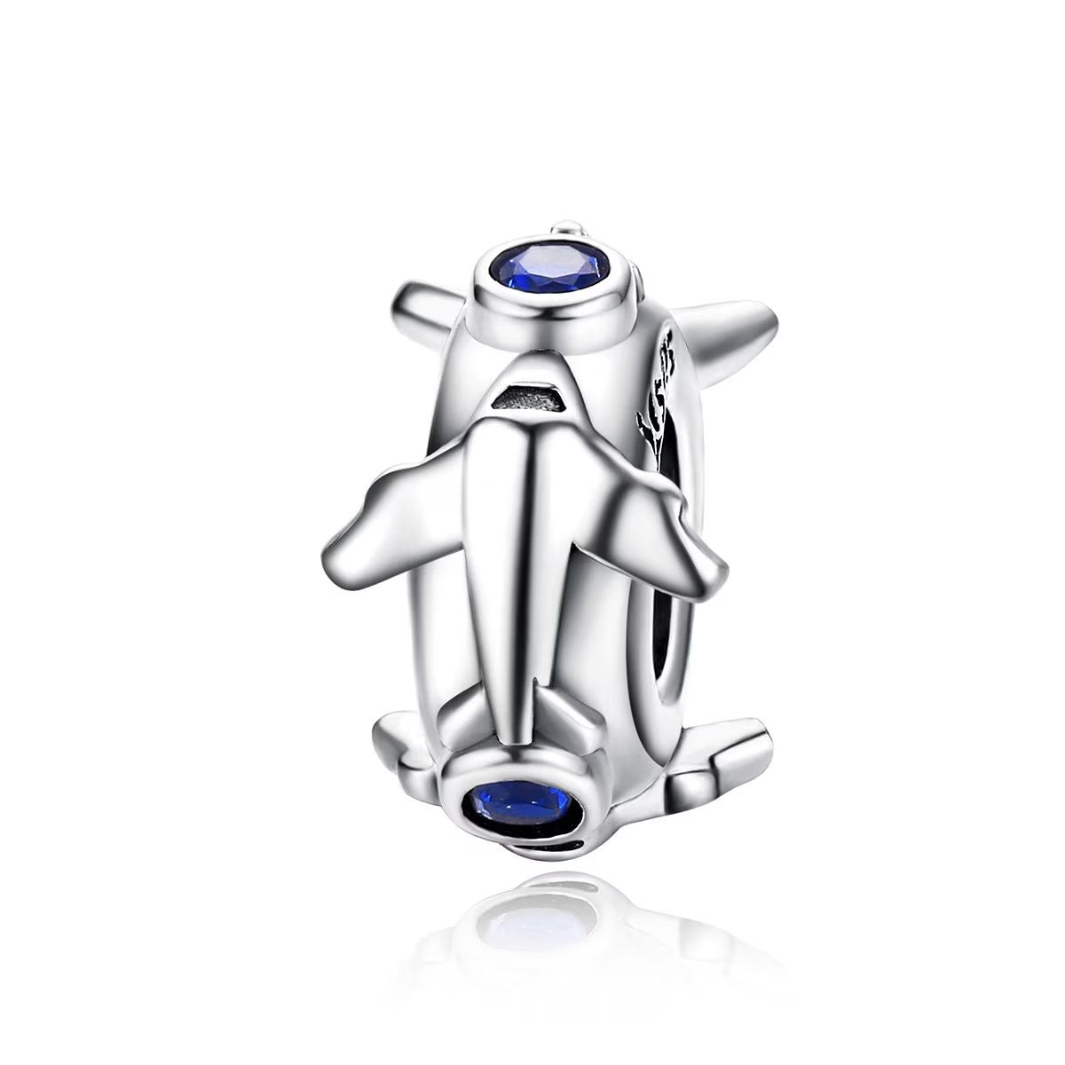 Jet Plane Stopper Charm