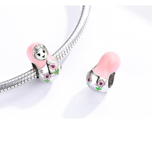 Matryoshka Russian Dolls Charm