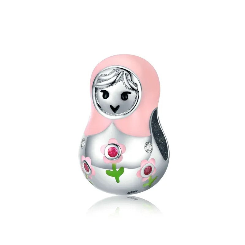 Matryoshka Russian Dolls Charm