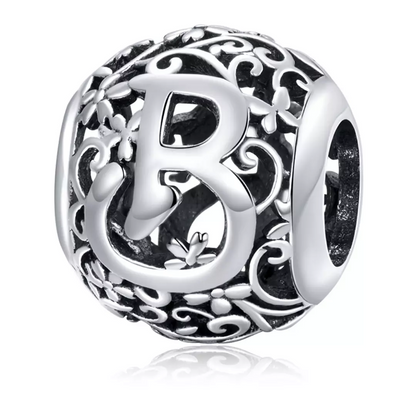 Retro Alphabet Charm
