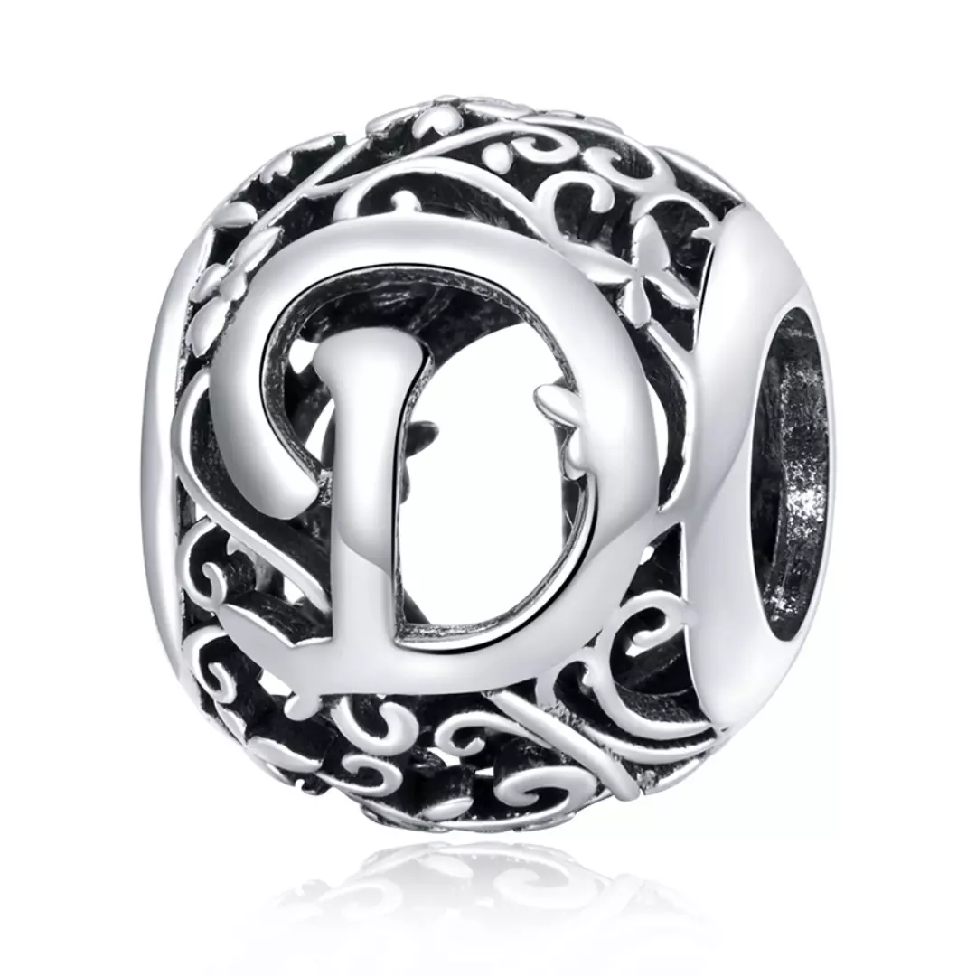 Retro Alphabet Charm