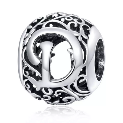 Retro Alphabet Charm