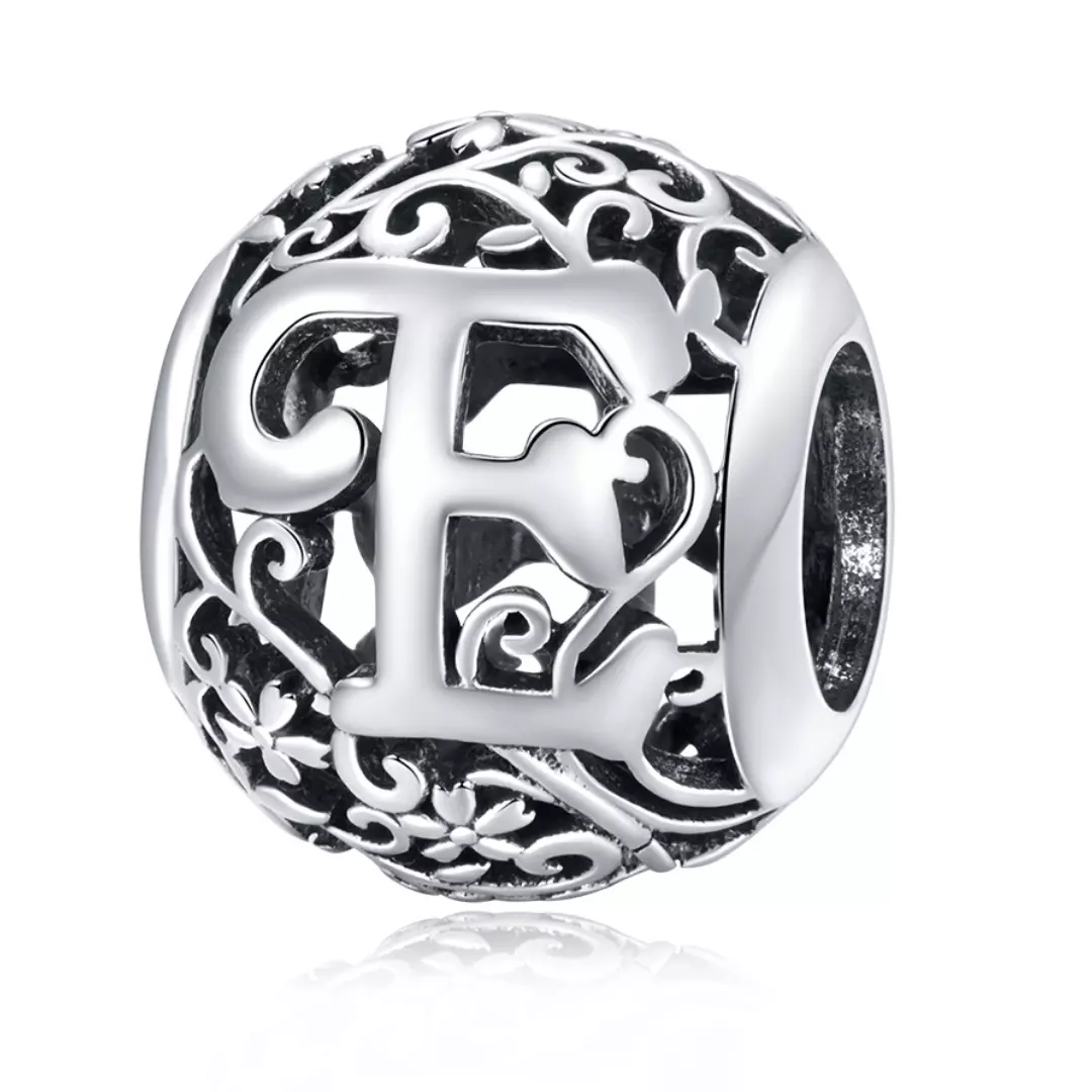 Retro Alphabet Charm