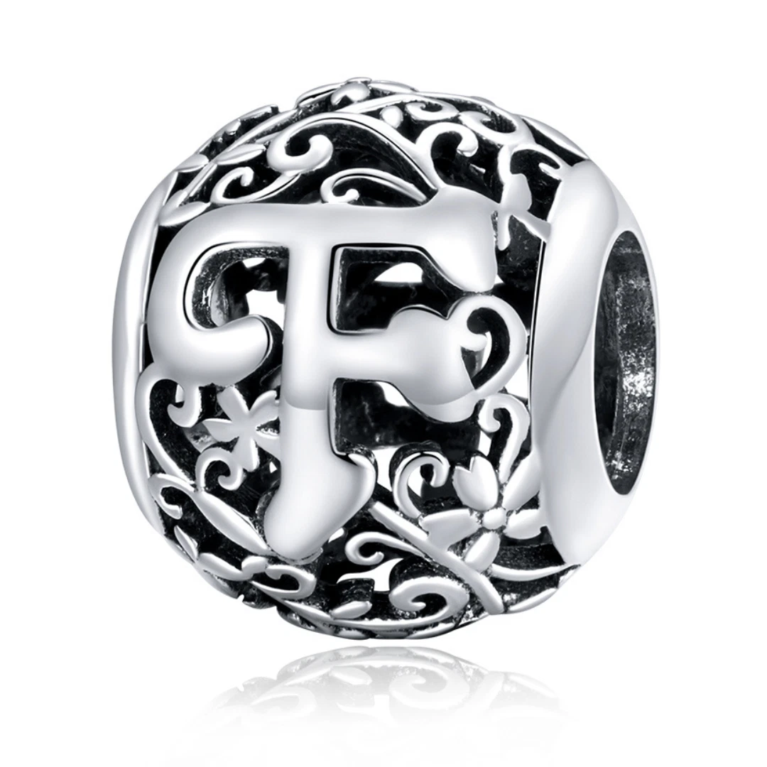 Retro Alphabet Charm
