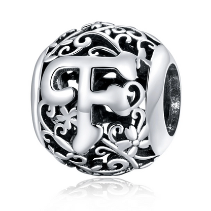 Retro Alphabet Charm