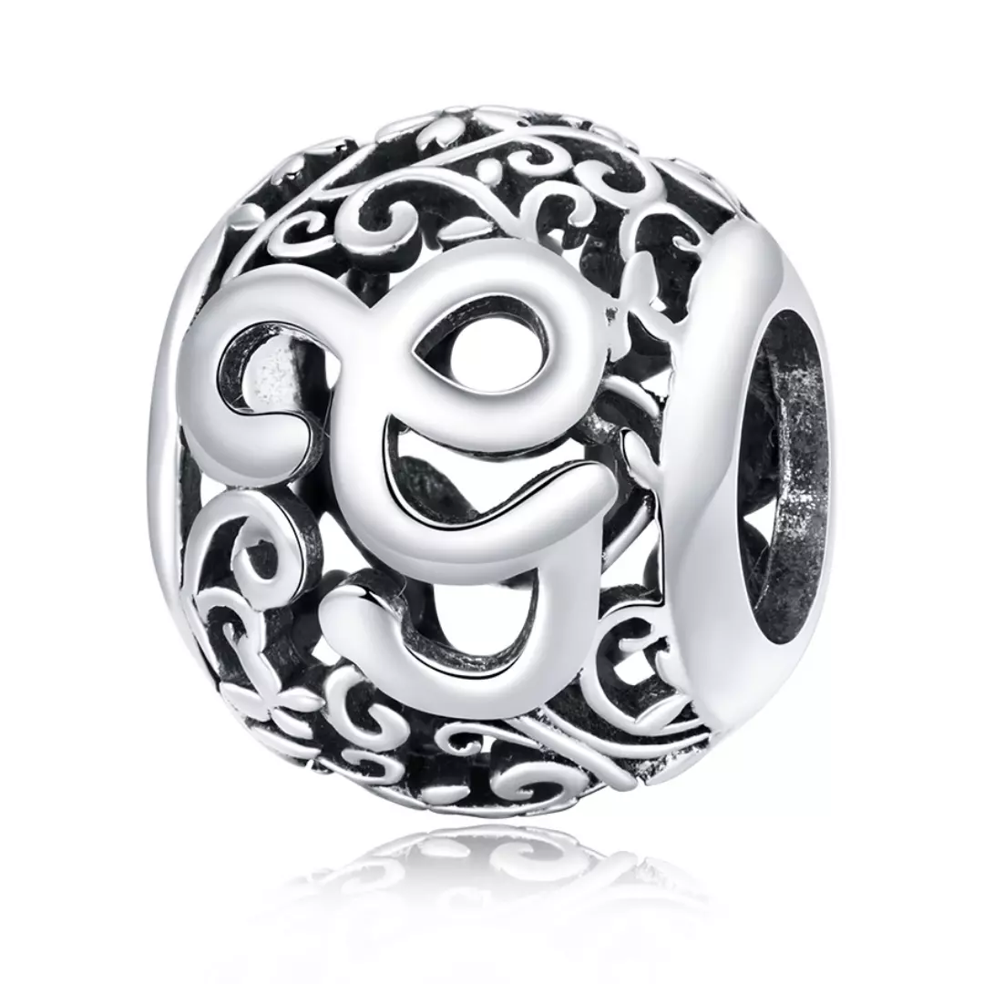 Retro Alphabet Charm