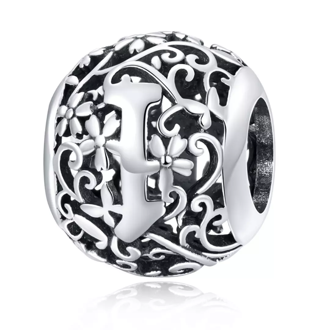 Retro Alphabet Charm