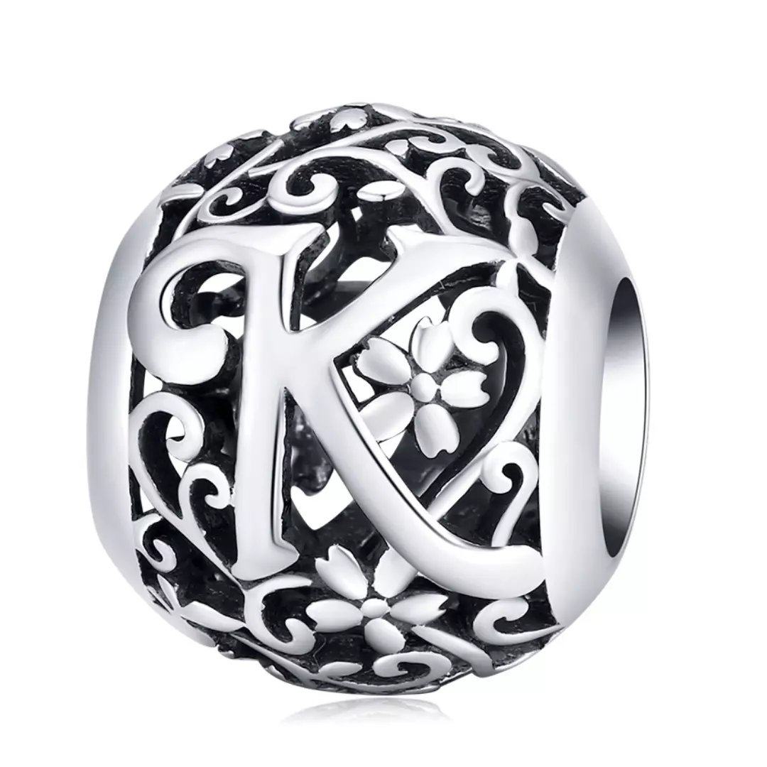 Retro Alphabet Charm