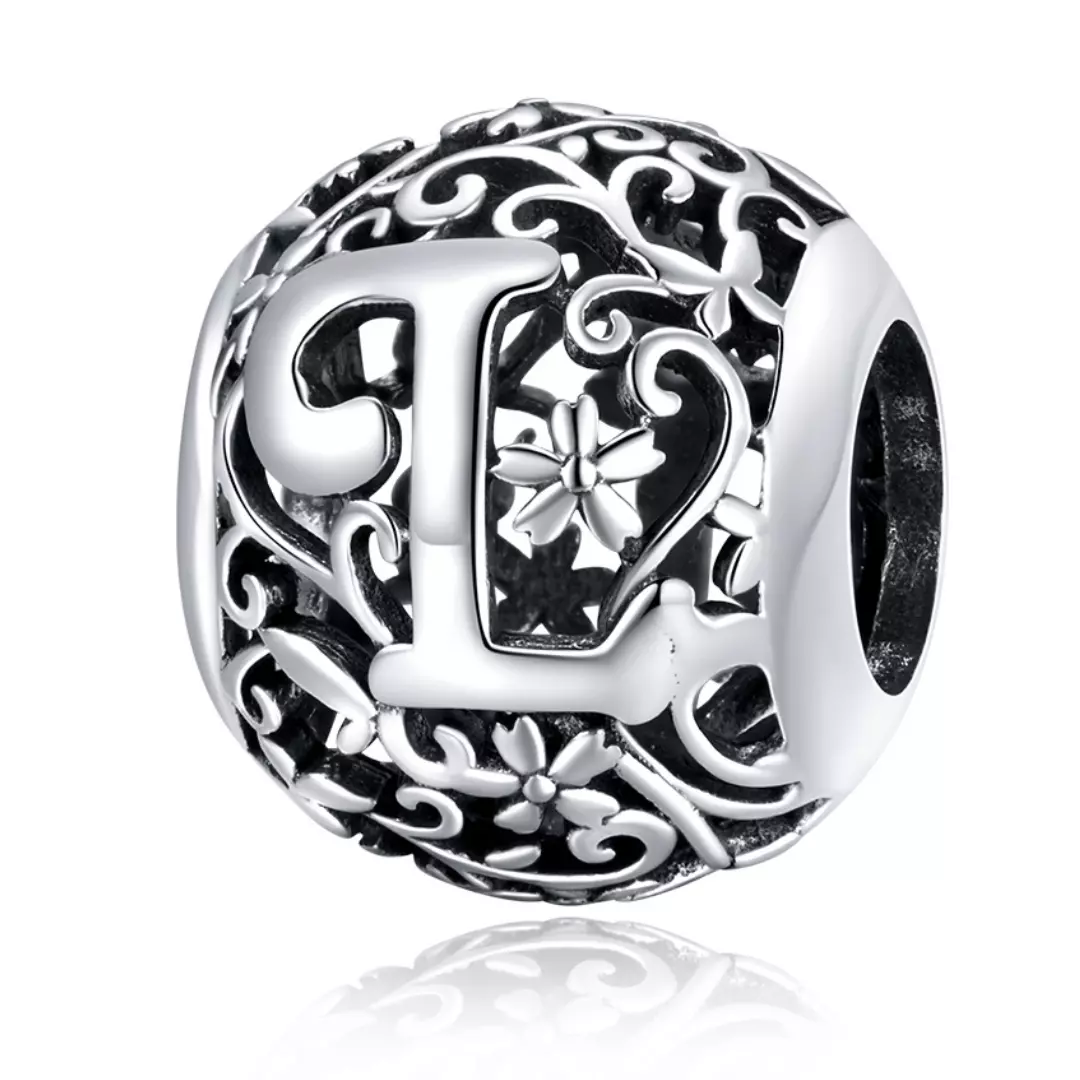 Retro Alphabet Charm