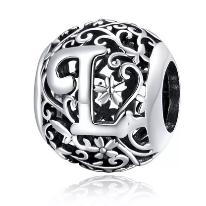 Retro Alphabet Charm