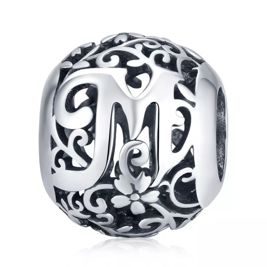 Retro Alphabet Charm