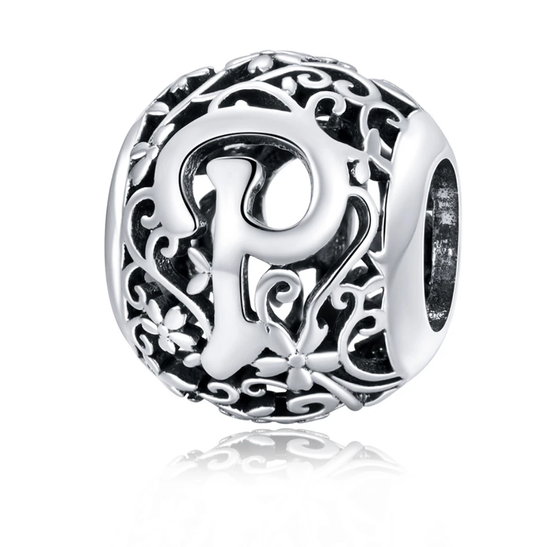 Retro Alphabet Charm
