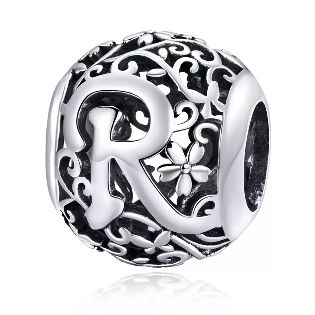 Retro Alphabet Charm