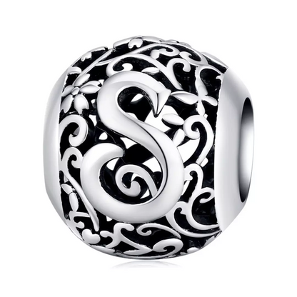 Retro Alphabet Charm
