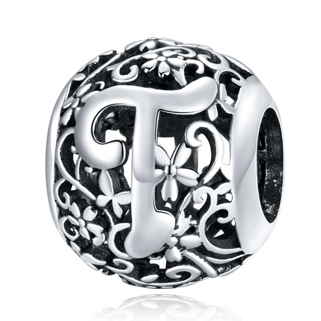 Retro Alphabet Charm