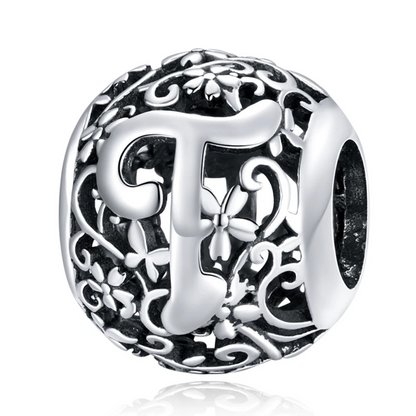 Retro Alphabet Charm