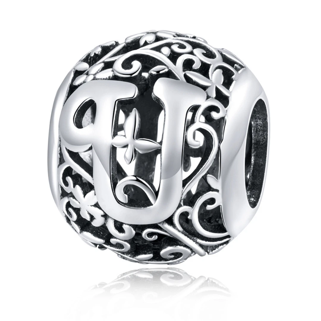 Retro Alphabet Charm