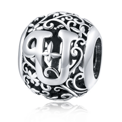 Retro Alphabet Charm