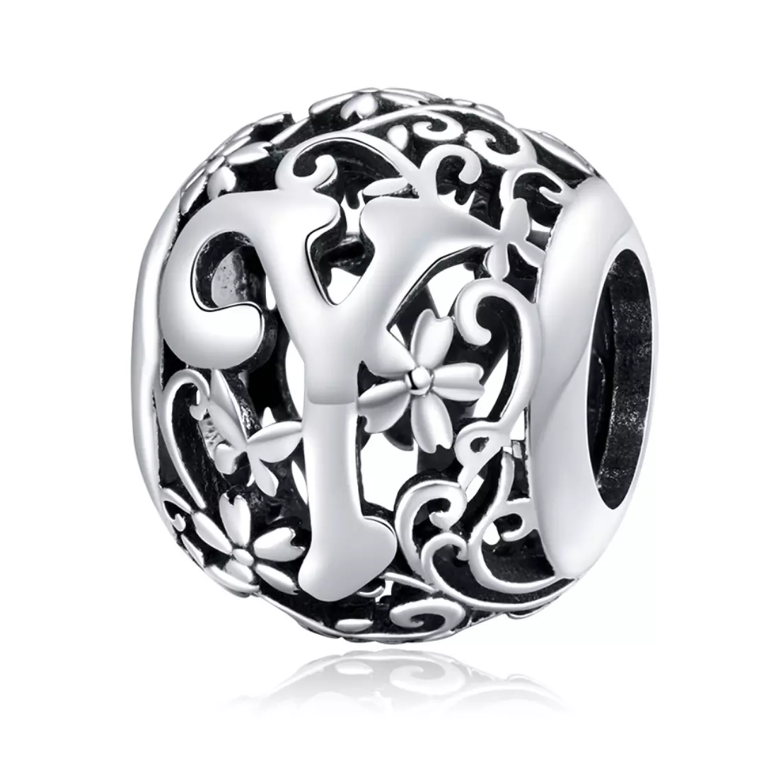 Retro Alphabet Charm