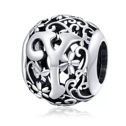 Retro Alphabet Charm