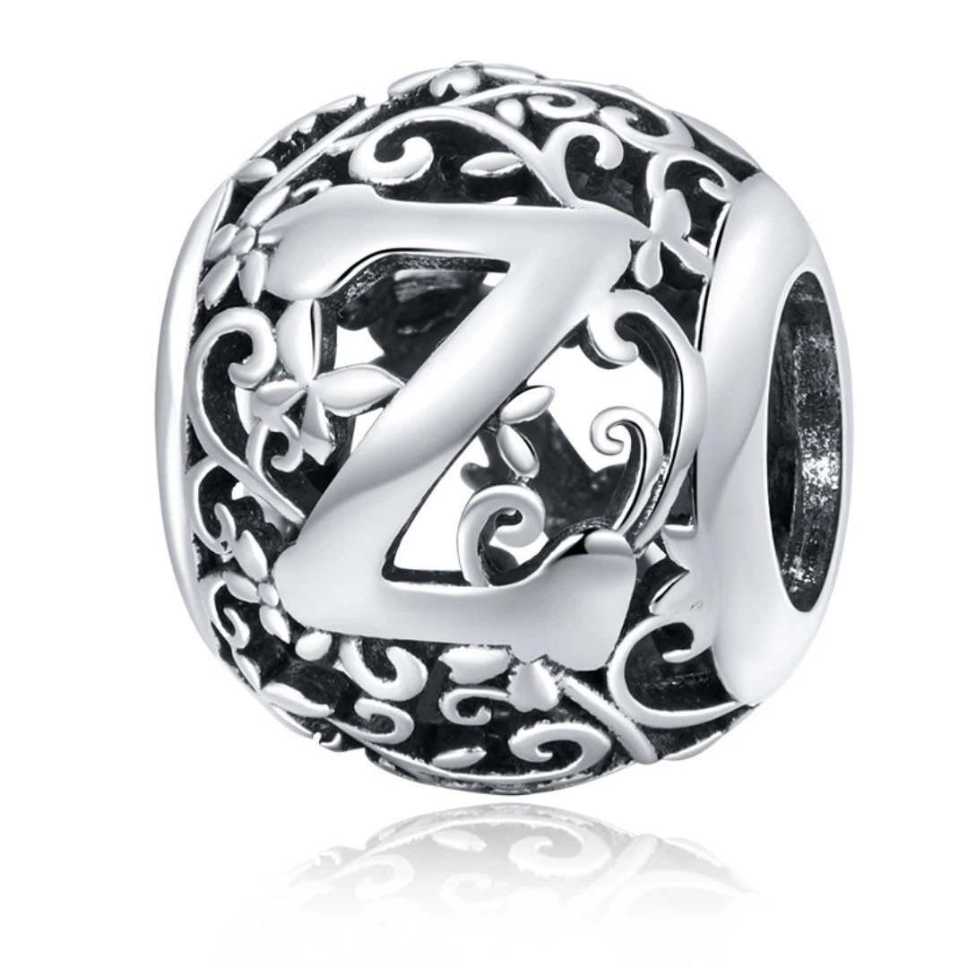Retro Alphabet Charm
